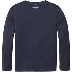 Tommy Hilfiger Maglietta Maniche Lunghe Bambino Basic - Blu