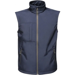 Regatta Octagon II 3 Layer Softshell Body Warmer - Navy/Seal Grey