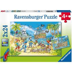 Ravensburger Äventyrsön 2x24 Pieces