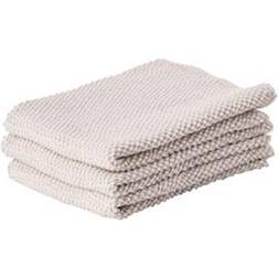 Zone Denmark Knitted 3-pack Geschirrtuch Grau (27x27cm)