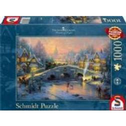 Schmidt Spiele Thomas Kinkade Spirit of Christmas 1000 Pieces