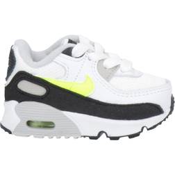 Nike Air Max 90 TD - White/Black/Neutral Grey/Hot Lime