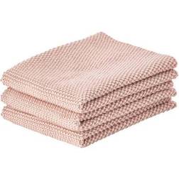 Zone Denmark Knitted 3-pack Karklud Nude (27x27cm)