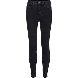 Vero Moda Sophia High Waist Skinny Fit Jeans - Grey/Dark Grey Denim