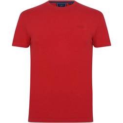 Superdry Small Chest Logo T-shirt - Red Marl