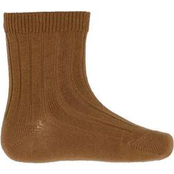 Condor Socks Basic Rib - Cognac (20164-807)