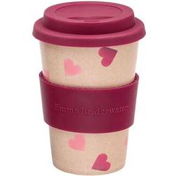 Emma Bridgewater Pink Hearts Rice Husk Travel Mug 40cl