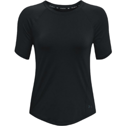 Under Armour Rush Short Sleeve Tops Women - Black/Iridescent