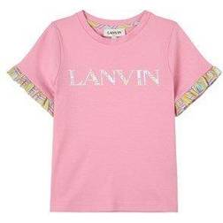 Lanvin Logo T-shirts - Pink