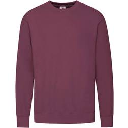 Fruit of the Loom Lightweight Set-In Sweatshirt - Burgundy