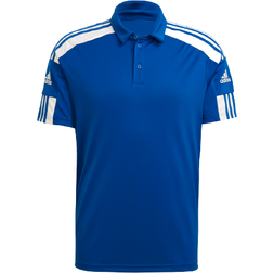 Adidas Squadra 21 Polo Shirt Men - Royal Blue/White