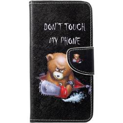 MTK Lompakkokotelo Huawei P30 Lite Angry Bear Black