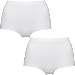 Abecita Basic Boxer Panties 2-pack - White