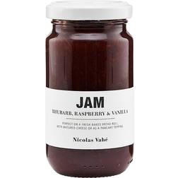 Nicolas Vahé Jam, Rhubarb, Raspberry & Vanilla 240g