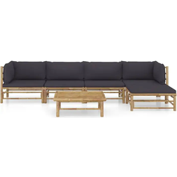 vidaXL 3058198 Loungesæt, 1 borde inkl. 4 sofaer