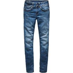 G-Star Midge Saddle Straight Jeans - Medium Indigo Aged