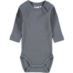 Name It Kabilleon L/S Body - Gray/Turbulence (13194954)