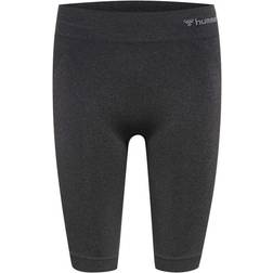 Hummel CI Seamless Short Tight Women - Black Melange