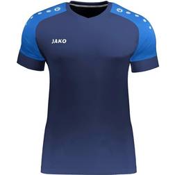 JAKO Champ 2.0 Short-Sleeved Jersey Unisex - Navy/Indigo