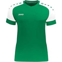 JAKO Champ 2.0 Short-Sleeved Jersey Unisex - Sport Green/White