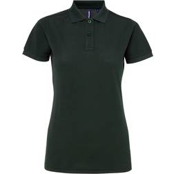 ASQUITH & FOX Performance Blend Poloshirt met Korte Mouwen Groen