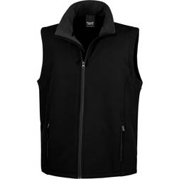 Result Core Printbare Softshell Bodywarmer - Paars/Veelkleurig/Rood