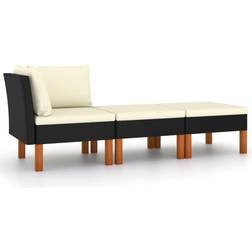 vidaXL 315769 Lounge-Set, Tisch einschl. 2 Stühle & 2 Sofas