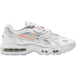 NIKE Air Max 96 2 W - White/Bright Mango/Metallic Silver/Pistachio Frost