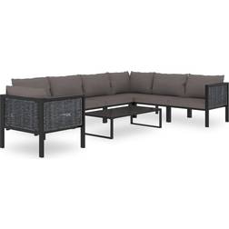 vidaXL 49402 Loungeset, 1 Bord inkl. 7 Soffor