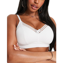 Pour Moi Twist Soft Non Wired Bra - White