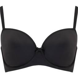 Pour Moi Definitions Balcony T-Shirt Bra - Black