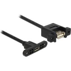 DeLock USB A-USB Micro B 2.0 F-F