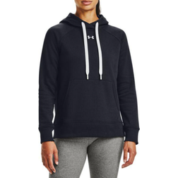 Under Armour Women's UA Rival Fleece HB Hoodie - Black/White