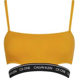 Calvin Klein Bralatte Bikini Top - Sunrise Orange