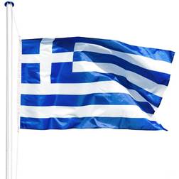 tectake Greece Flagpole 5.6m