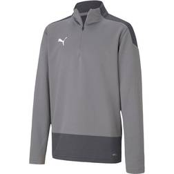 Puma teamGOAL 23 Training 1/4 Zip Top Kids - Steel Gray/Asphalt