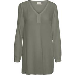 Kaffe Amber Tunic - Smoked Pearl