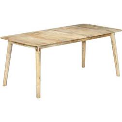vidaXL Solid Matbord 75.9x180.1cm