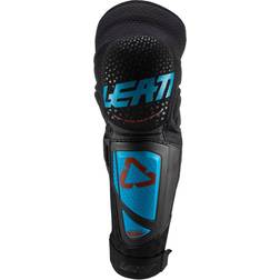 LEATT Ginocchiera 3DF Hybrid EXT Bianco bianco