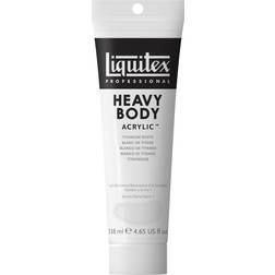 Liquitex Heavy Body Acrylic Paint Titanium White 59ml