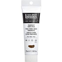 Liquitex Heavy Body Acrylic Paint Transparent Burnt Umber 59ml