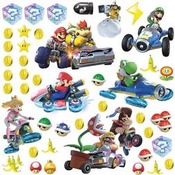 RoomMates Mario Kart 8 Peel and Stick Wall Decals