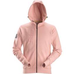 Snickers Workwear Zipped Logo Hoodie - Pink