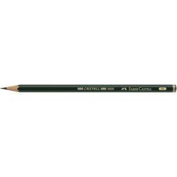 Faber-Castell Castell 9000 Graphite Pencil H 12-pack