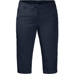 Jack Wolfskin Kalahari 3/4 Pants Women - Midnight Blue