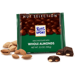 Ritter Sport Whole Almonds 100g