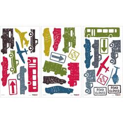 RoomMates City Traffic Wall Decals