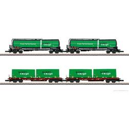Märklin Green Cargo Freight Car Set