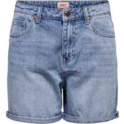 Only Phine Life Denim Shorts - Blue/Blue Light Denim