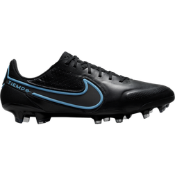 Nike Tiempo Legend 9 Elite FG - Black/University Blue